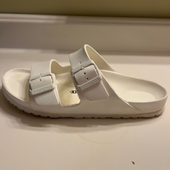 Birkenstock Arizona Essentials in White - Picture 10 of 13